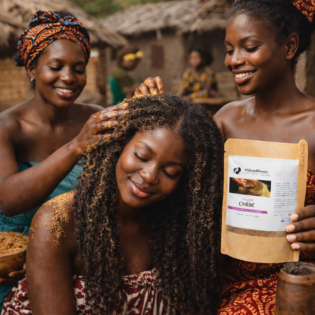 Poudre de CHEBE 100% PREMIUM AUTHENTIQUE du TCHAD 20G Fortifiante et stimulante Produits de beauté  